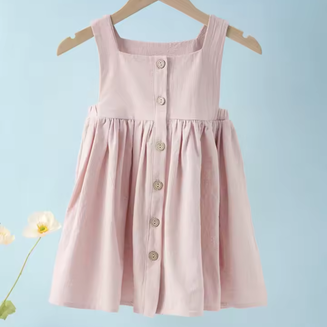 Love & Bump | Girls Sleeveless Summer Strap Dress