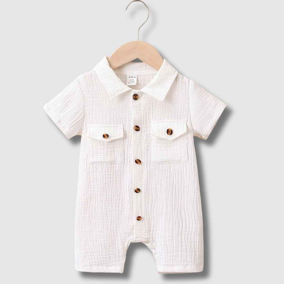 Love & Bump | Baby Solid Color Summer Romper