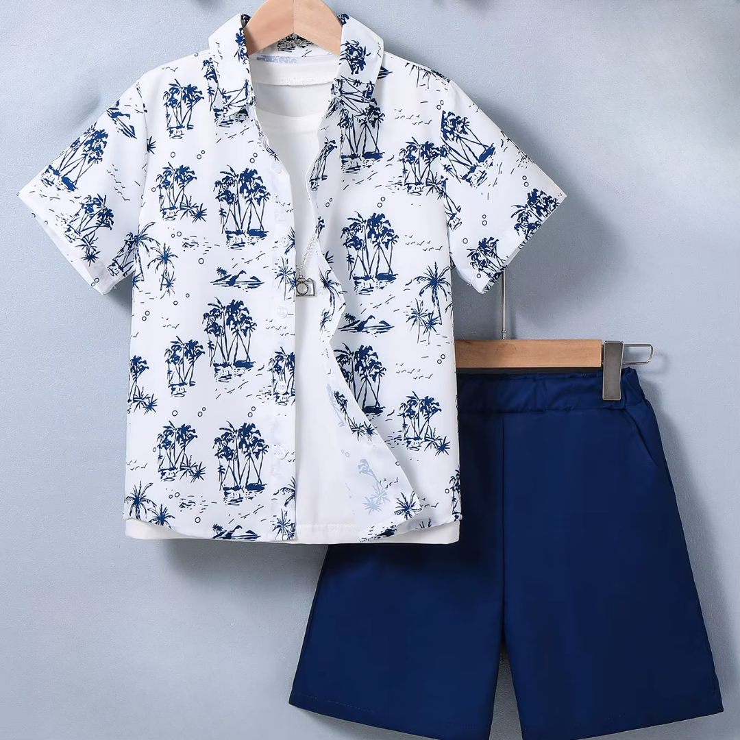 Love & Bump | Boys Coconut Tree Summer Set