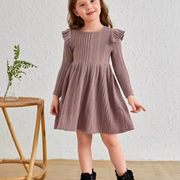 Love & Bump | Girls Long Sleeve Knit Dress