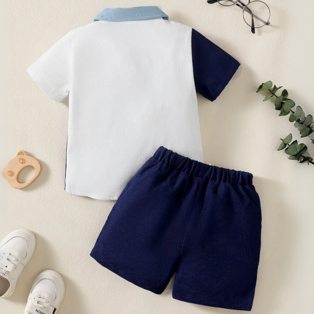 Love & Bump | Boys Color Block Summer Set