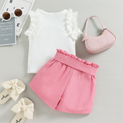 Girls Lace Sleeve 3-Piece Set