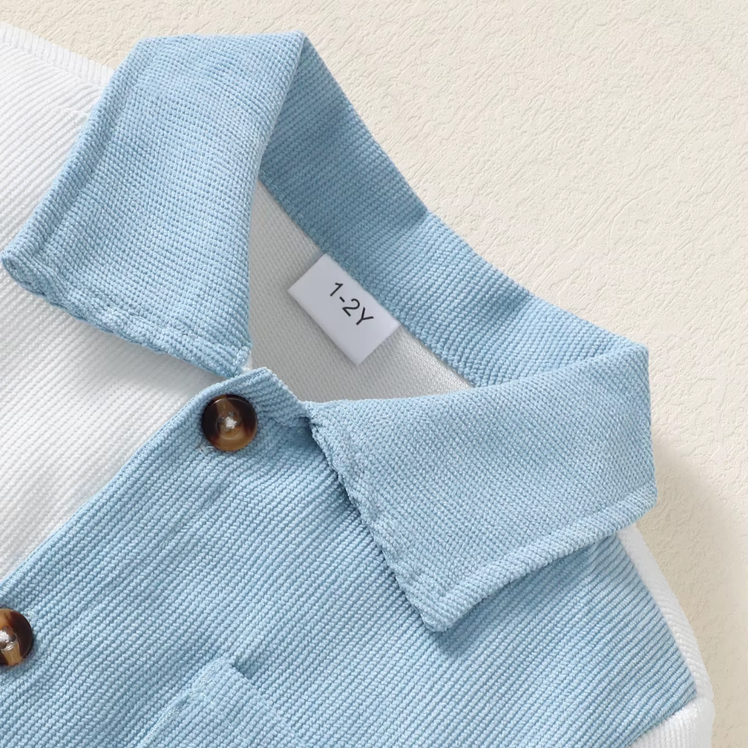 Love & Bump | Boys Color Block Summer Set