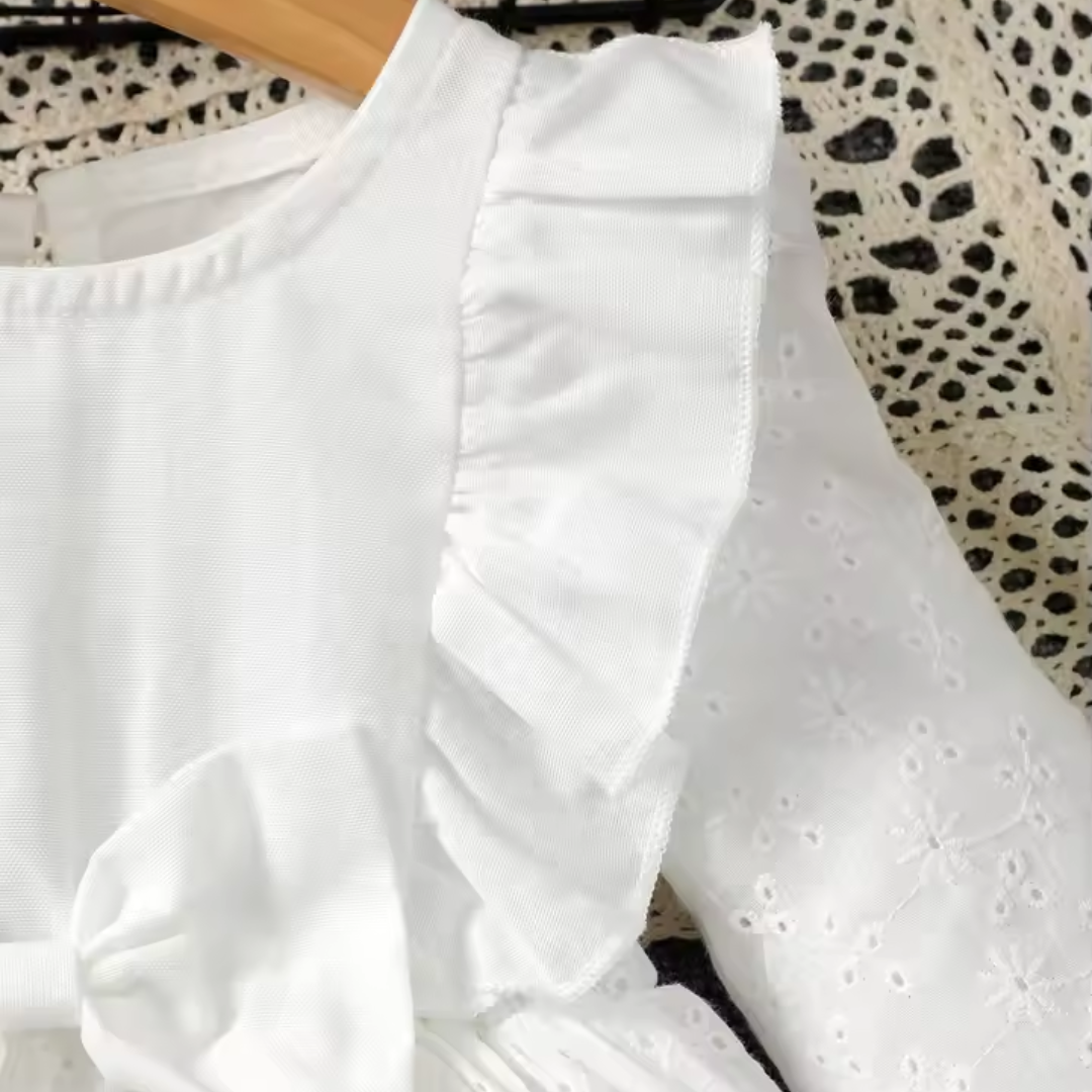 Love & Bump | Baby Girl Ruffle Bow Dress