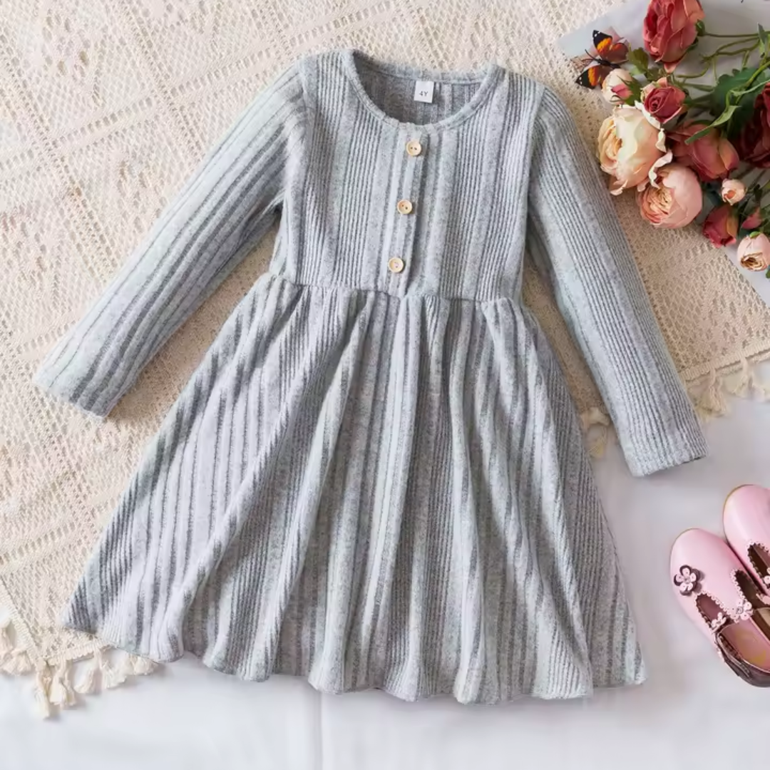 Love & Bump | Girls Long Sleeve Knit Dress