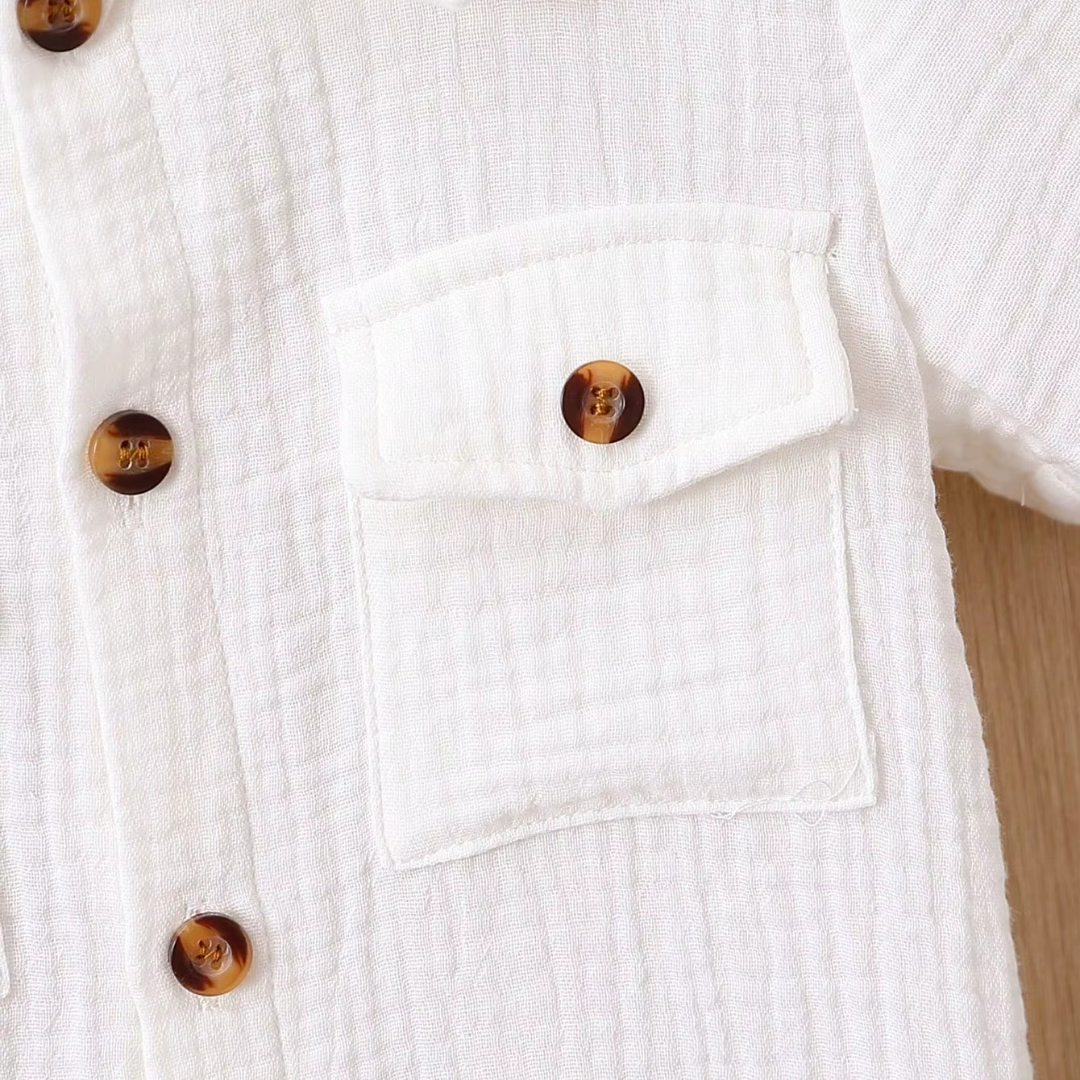 Love & Bump | Baby Solid Color Summer Romper