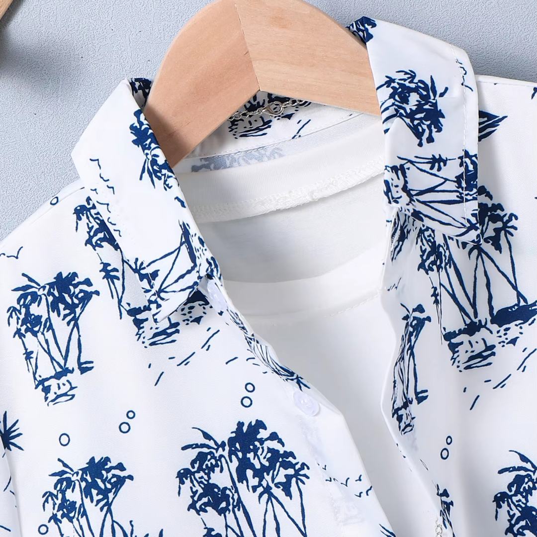 Love & Bump | Boys Coconut Tree Summer Set