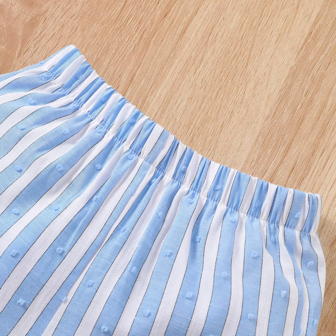 Love & Bump | Baby Boy Striped Shirt Set