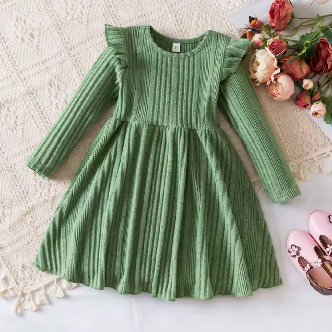 Love & Bump | Girls Long Sleeve Knit Dress