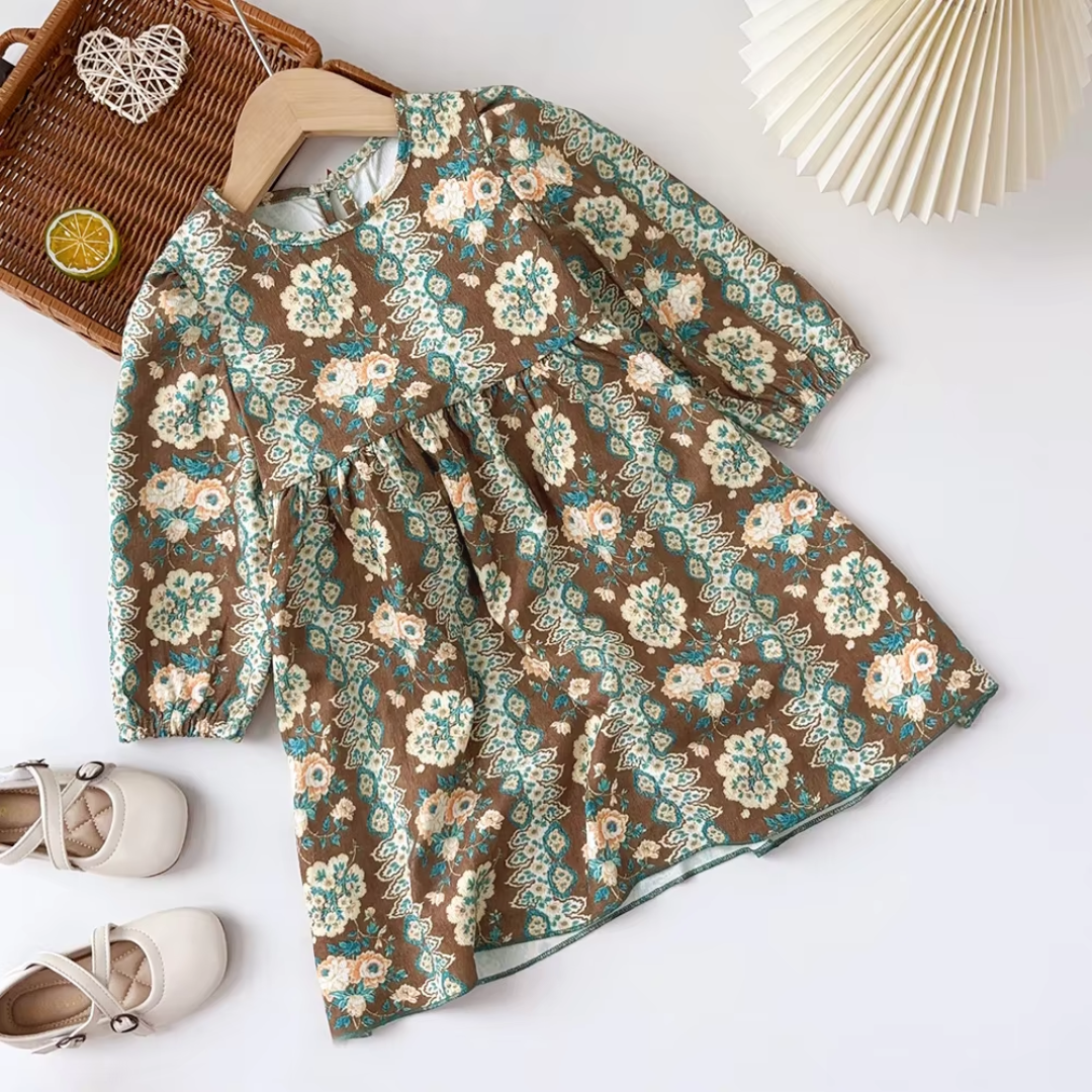 Love & Bump | Girls Floral Princess Dress