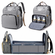 Women’s Organised Diaper Backpack | Multi-Pocket Travel Bag