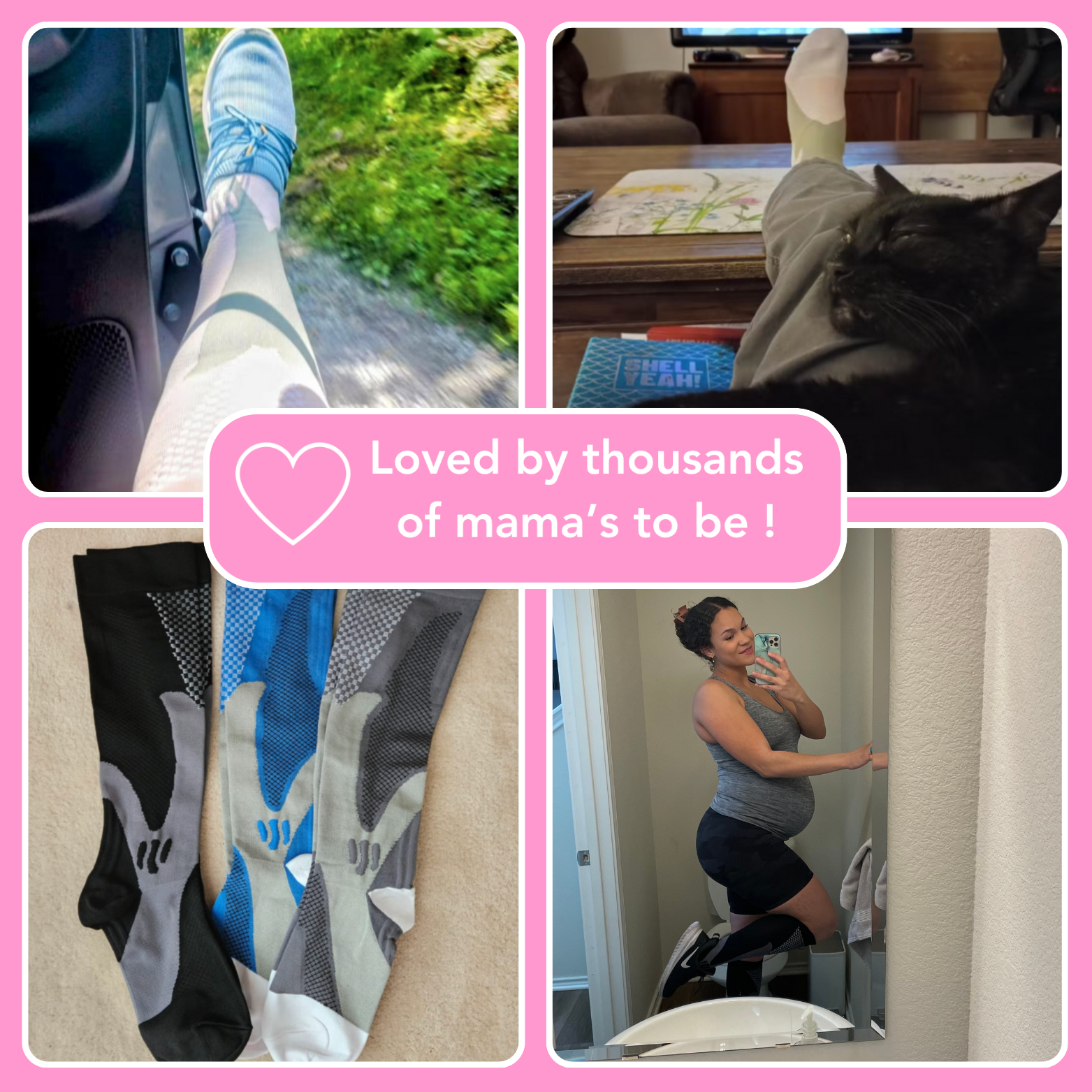 Women’s Support Compression Socks | Pregnancy Fit