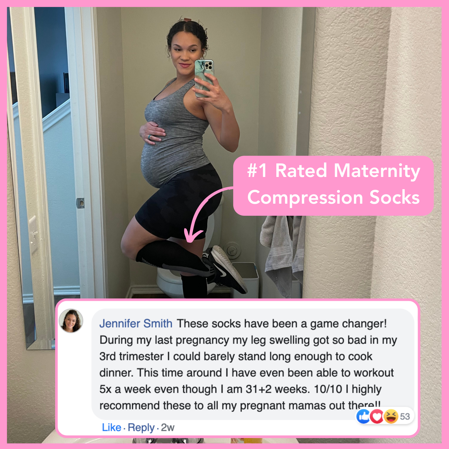 Women’s Support Compression Socks | Pregnancy Fit