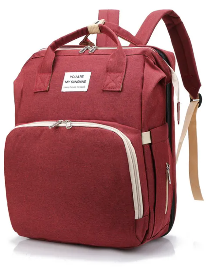 Women’s Organised Diaper Backpack | Multi-Pocket Travel Bag