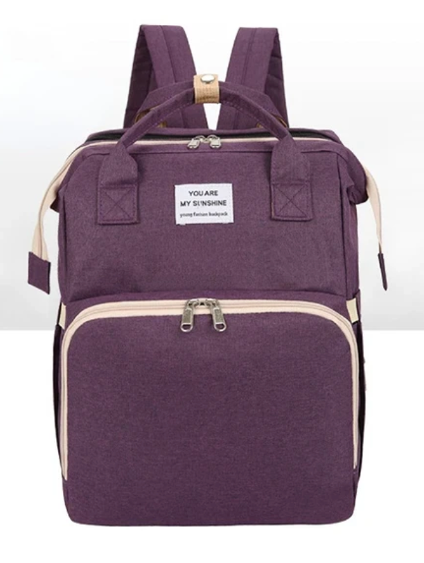 Women’s Organised Diaper Backpack | Multi-Pocket Travel Bag